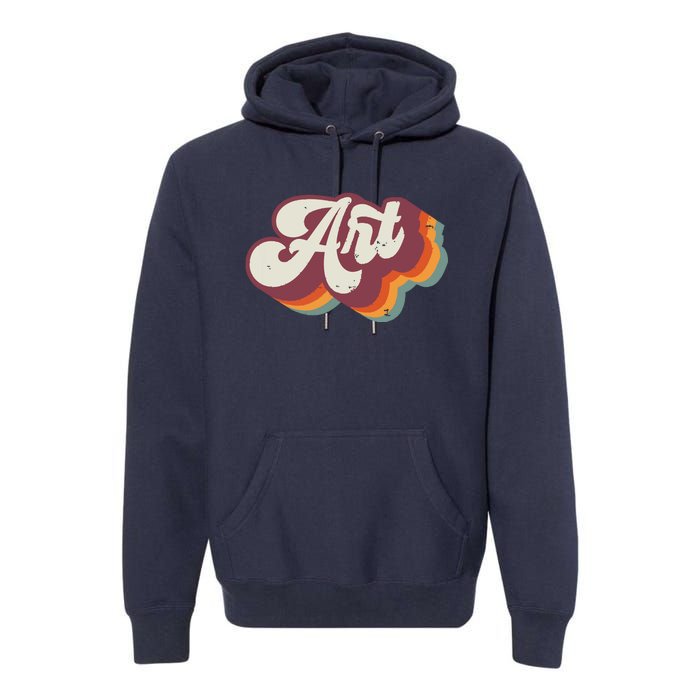 Art Teacher Back To School Premium Hoodie