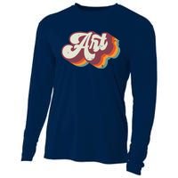 Art Teacher Back To School Cooling Performance Long Sleeve Crew