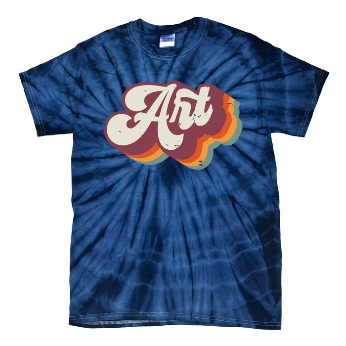 Art Teacher Back To School Tie-Dye T-Shirt