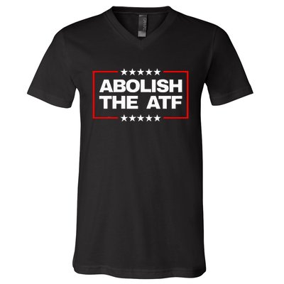 Abolish The Bureau Of Alcohol Tobacco And Firearms V-Neck T-Shirt