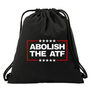 Abolish The Bureau Of Alcohol Tobacco And Firearms Drawstring Bag