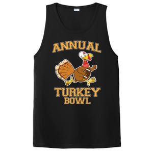 Annual Turkey Bowl Football Sport Lover Funny Thanksgiving Cute Gift PosiCharge Competitor Tank