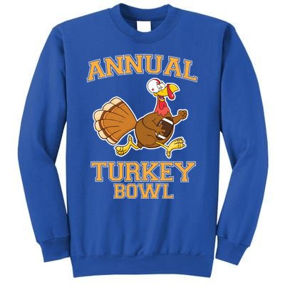 Annual Turkey Bowl Football Sport Lover Funny Thanksgiving Cute Gift Sweatshirt