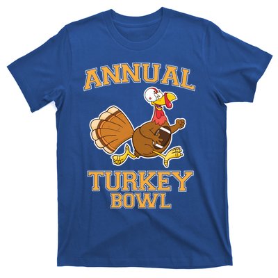 Annual Turkey Bowl Football Sport Lover Funny Thanksgiving Cute Gift T-Shirt