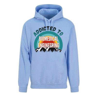 Addicted To Biomedical Engineering College Major Gift Unisex Surf Hoodie