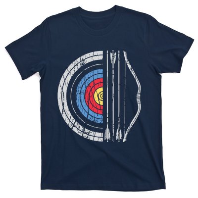 Archery Target Bow And Arrow Archer Retro Vintage Men Women T-Shirt