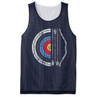 Archery Target Bow And Arrow Archer Retro Vintage Men Women Mesh Reversible Basketball Jersey Tank