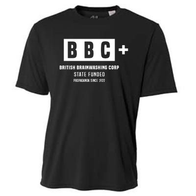 Andrew Tate Bbc British Brainwashing Corp State Funded Cooling Performance Crew T-Shirt