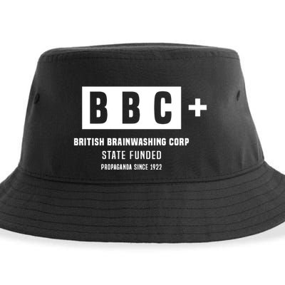 Andrew Tate Bbc British Brainwashing Corp State Funded Sustainable Bucket Hat