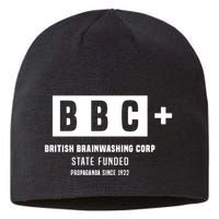 Andrew Tate Bbc British Brainwashing Corp State Funded Sustainable Beanie