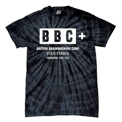 Andrew Tate Bbc British Brainwashing Corp State Funded Tie-Dye T-Shirt