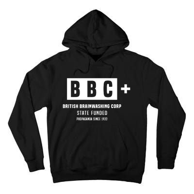 Andrew Tate Bbc British Brainwashing Corp State Funded Tall Hoodie