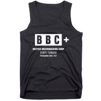 Andrew Tate Bbc British Brainwashing Corp State Funded Tank Top