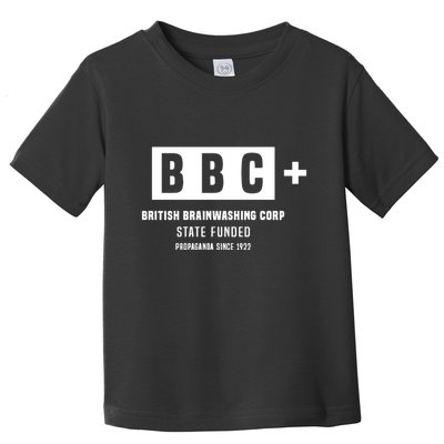 Andrew Tate Bbc British Brainwashing Corp State Funded Toddler T-Shirt