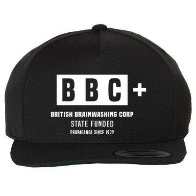 Andrew Tate Bbc British Brainwashing Corp State Funded Wool Snapback Cap