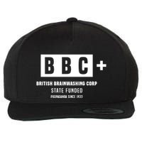 Andrew Tate Bbc British Brainwashing Corp State Funded Wool Snapback Cap