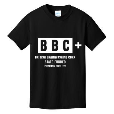 Andrew Tate Bbc British Brainwashing Corp State Funded Kids T-Shirt