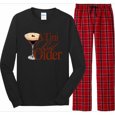 A Tini Bit Older Espresso Martini Long Sleeve Pajama Set