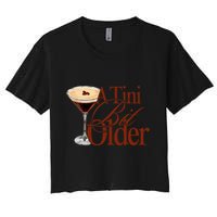 A Tini Bit Older Espresso Martini Crop Top