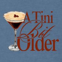 A Tini Bit Older Espresso Martini Garment-Dyed Sweatshirt