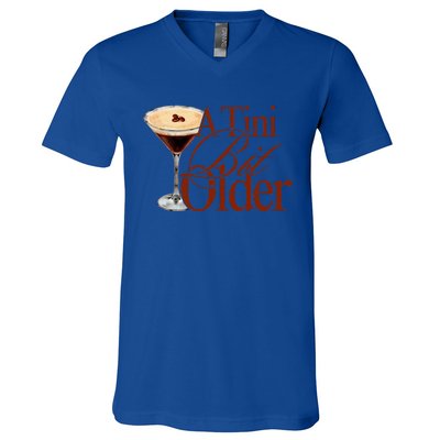 A Tini Bit Older Espresso Martini V-Neck T-Shirt