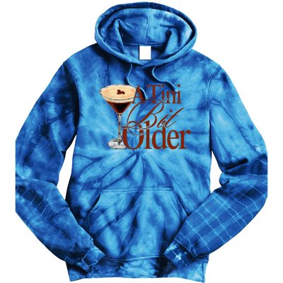 A Tini Bit Older Espresso Martini Tie Dye Hoodie