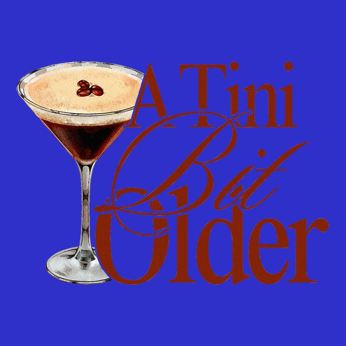 A Tini Bit Older Espresso Martini Visor