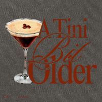 A Tini Bit Older Espresso Martini Cotton Canvas Backpack