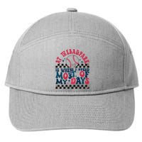 At The Ballpark Is Where I Spend Most Of My Days 7-Panel Snapback Hat