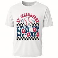 At The Ballpark Is Where I Spend Most Of My Days Performance Shirt