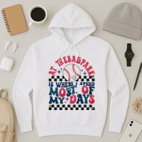 At The Ballpark Is Where I Spend Most Of My Days Hoodie
