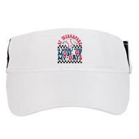 At The Ballpark Is Where I Spend Most Of My Days Adult Drive Performance Visor