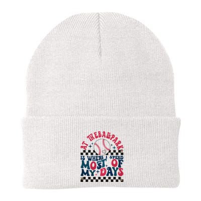 At The Ballpark Is Where I Spend Most Of My Days Beanie