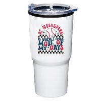 At The Ballpark Is Where I Spend Most Of My Days Tumbler