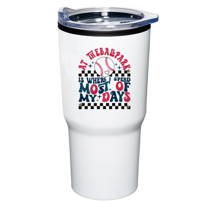 At The Ballpark Is Where I Spend Most Of My Days Tumbler