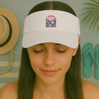 At The Ballpark Is Where I Spend Most Of My Days Visor