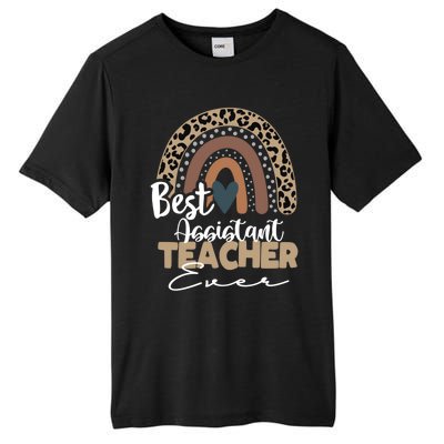 Assistant Teacher Boho Rainbow Teacher Appreciation Gift Tall Fusion ChromaSoft Performance T-Shirt