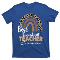 Assistant Teacher Boho Rainbow Teacher Appreciation Gift T-Shirt