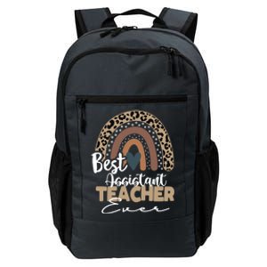 Assistant Teacher Boho Rainbow Teacher Appreciation Gift Daily Commute Backpack