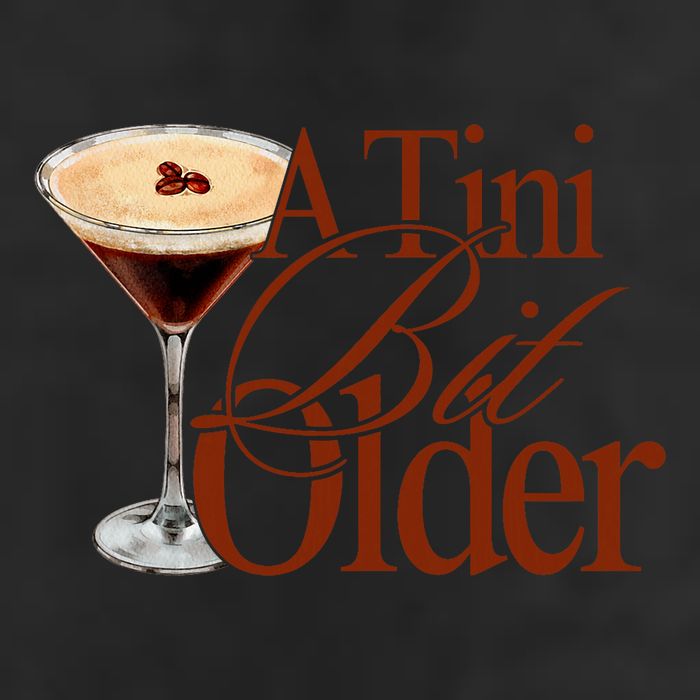 A Tini Bit Older Espresso Martini Birthday A Tiny Bit Older 25L Jumbo Tote