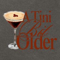 A Tini Bit Older Espresso Martini Birthday A Tiny Bit Older Cotton Canvas Backpack