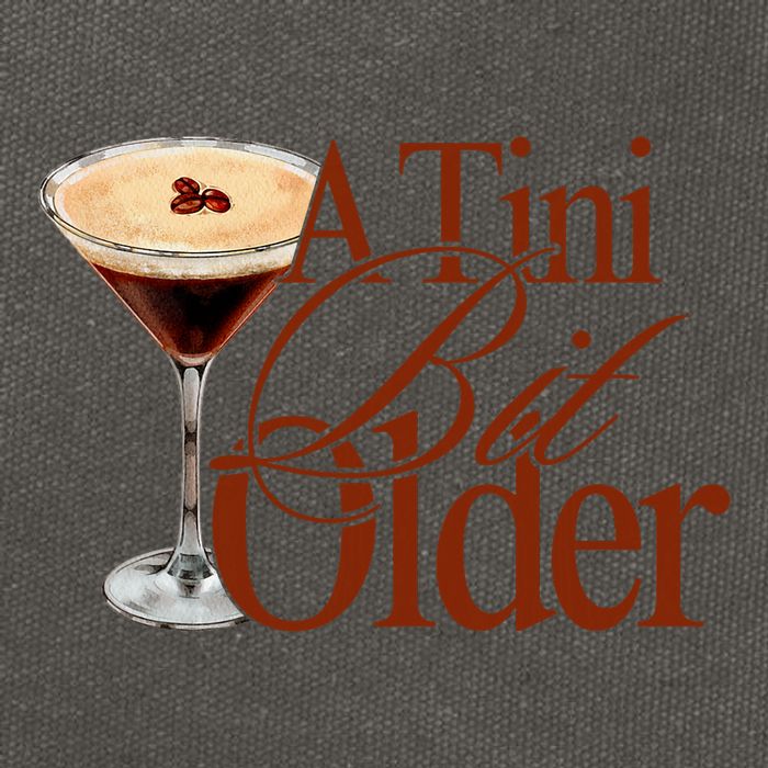 A Tini Bit Older Espresso Martini Birthday A Tiny Bit Older Cotton Canvas Backpack