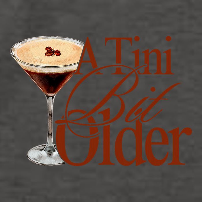 A Tini Bit Older Espresso Martini Birthday A Tiny Bit Older Vector Backpack