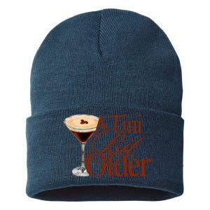 A Tini Bit Older Espresso Martini Birthday A Tiny Bit Older Sustainable Knit Beanie