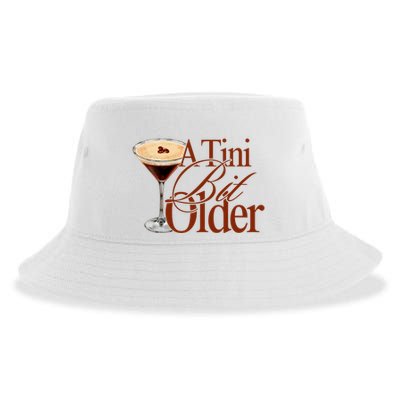 A Tini Bit Older Espresso Martini Birthday A Tiny Bit Older Sustainable Bucket Hat