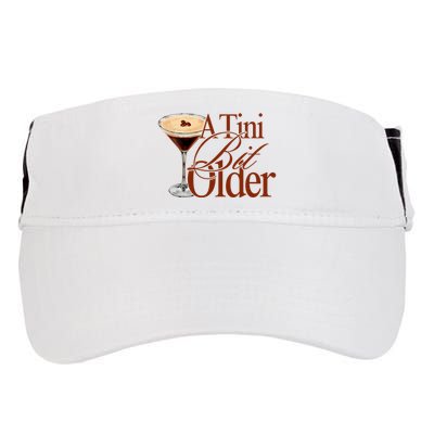 A Tini Bit Older Espresso Martini Birthday A Tiny Bit Older Adult Drive Performance Visor