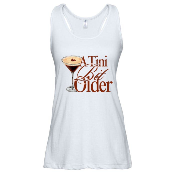 A Tini Bit Older Espresso Martini Birthday A Tiny Bit Older Ladies Essential Flowy Tank