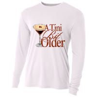 A Tini Bit Older Espresso Martini Birthday A Tiny Bit Older Cooling Performance Long Sleeve Crew