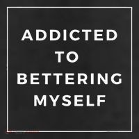 Addicted To Bettering Myself Positive Affirmation 11oz C Handle Ceramic Mug