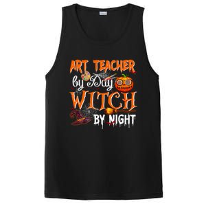 Art Teacher By Day Witch By Night Gift PosiCharge Competitor Tank